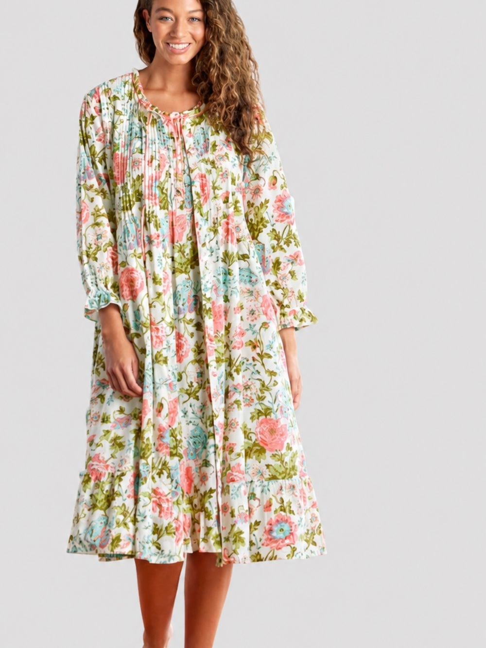 Ella Simone English Rose Cotton nightgown sleeping dress